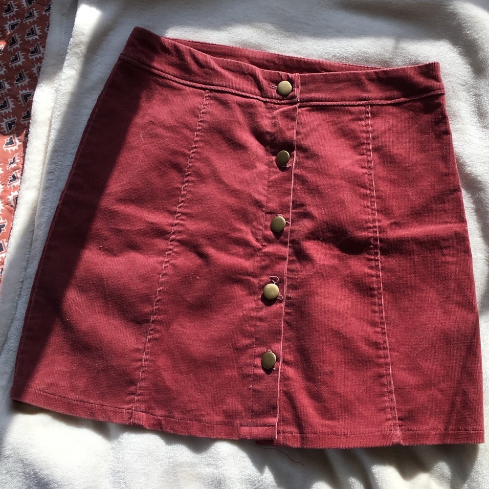 Corduroy Skirt 💛